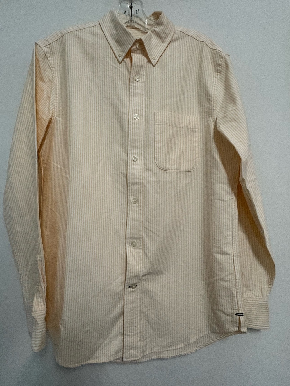 Club Monaco Long-Sleeve Striped Oxford Shirt